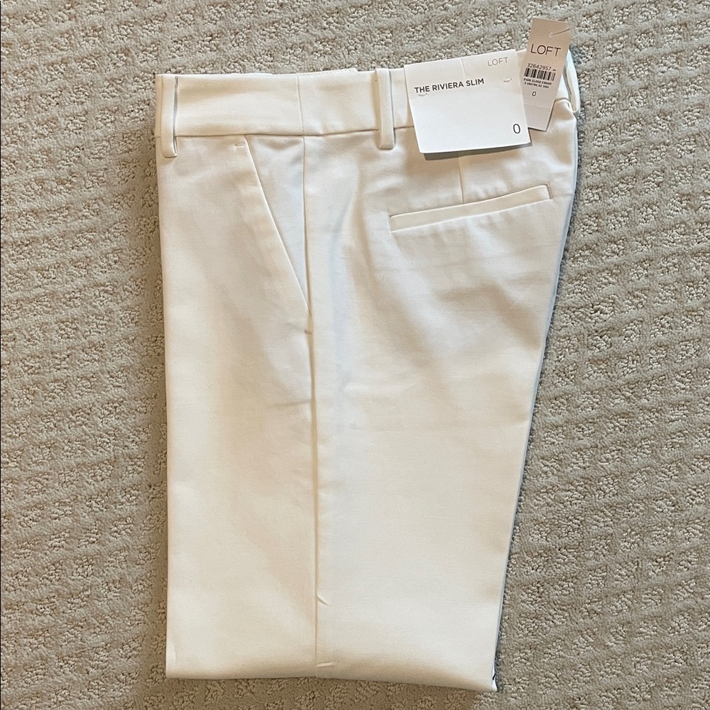 LOFT White Riviera Slim